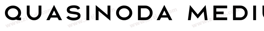 Quasinoda Medium字体转换